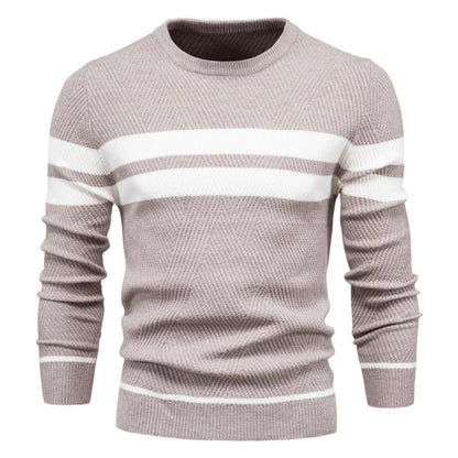 Stylish Mens Long Sleeve Fall Sweater