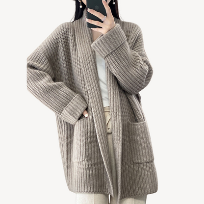 Cozy Oversized Women's Knitted Sweater