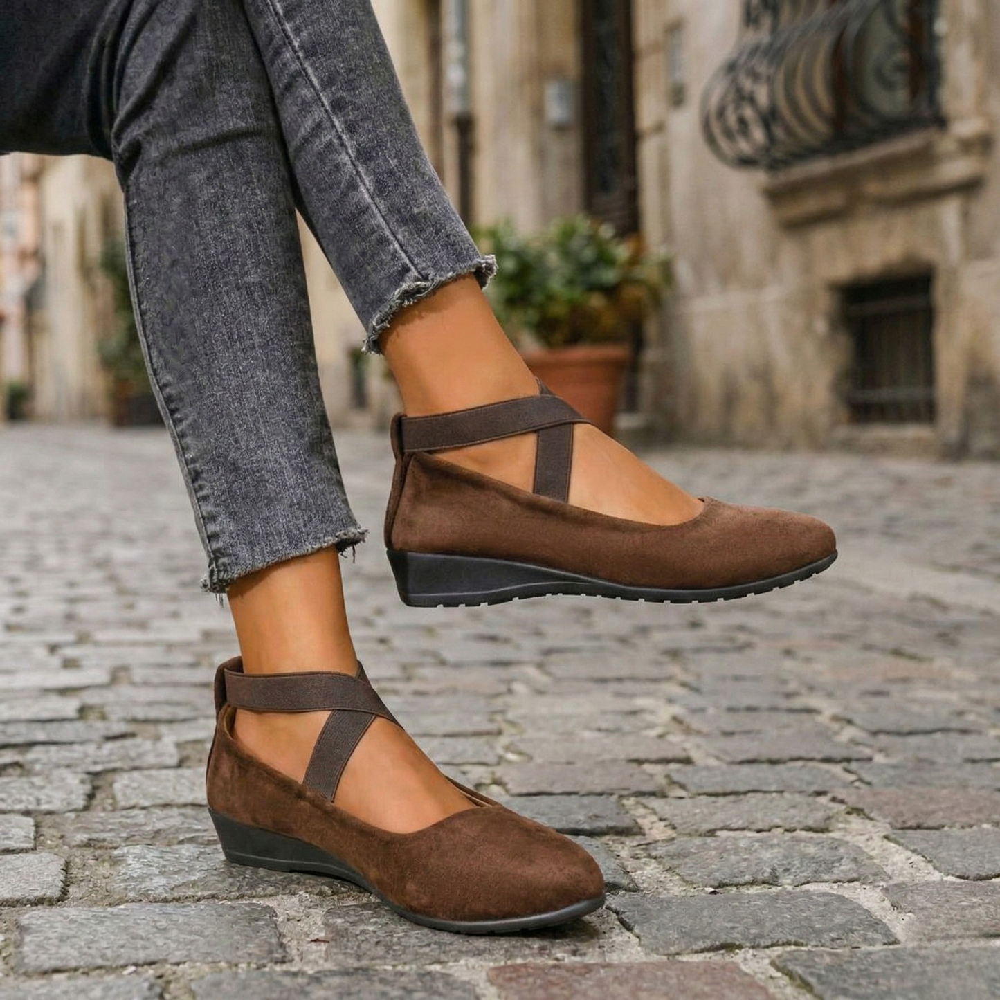 Comfortable Round Toe Flat Mary Jane Shoes