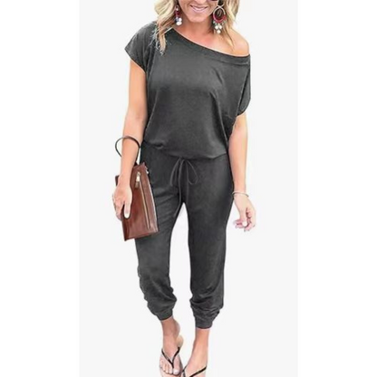 Relaxed Fit Summer Romper Jumpsuit