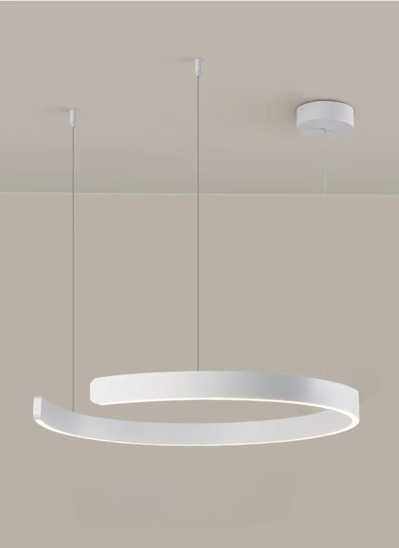 Circular Modern Overhead LED Light Fixtures
