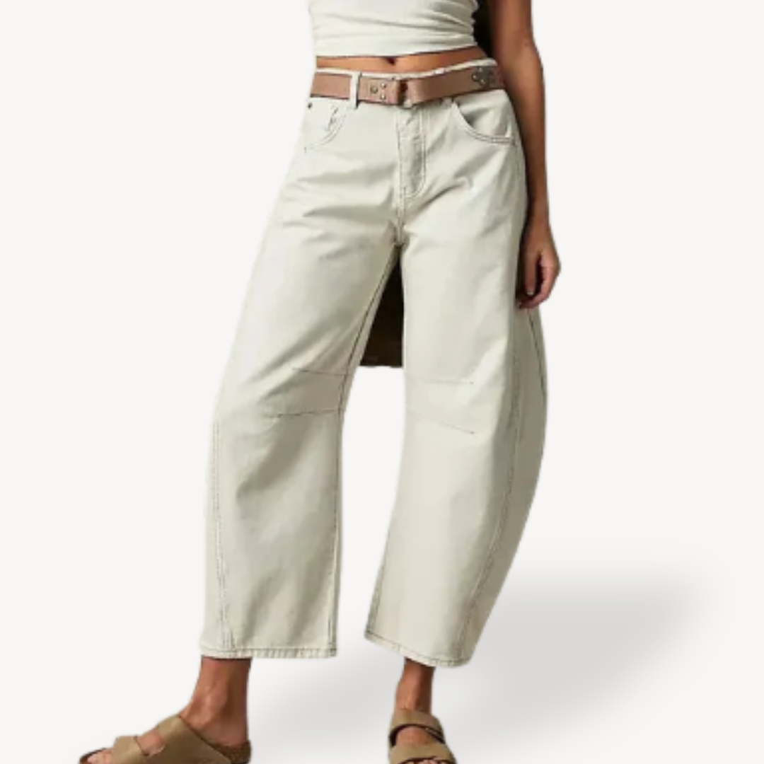 Loose Fit Women's Blue Jeans