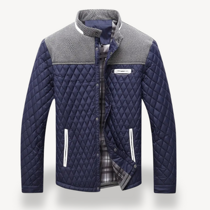 Warm Fuzzy Lined Mens Winter Coat