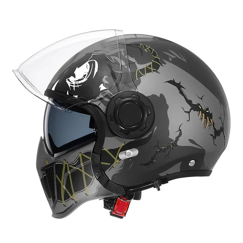 Protective Double Visor Full Face Bike Helmet