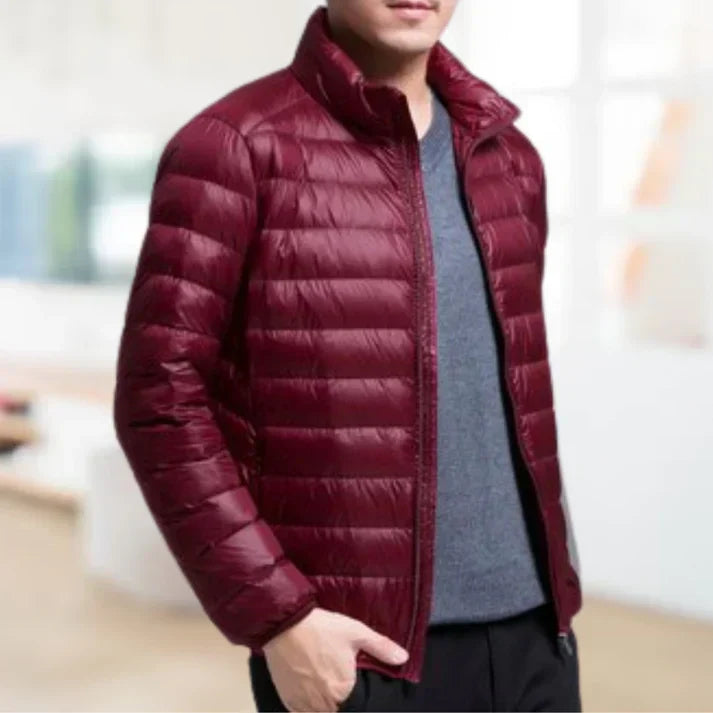 Quilted Padded Mens Coat - OutfitLondon
