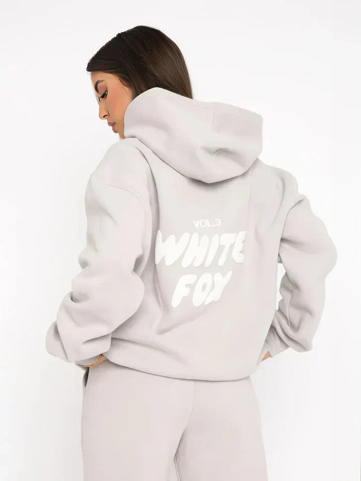Pink Hoodie and Sweatpants Set for Women