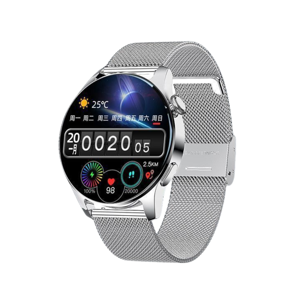 Stylish Waterproof Smart Watch with Fitness Tracker