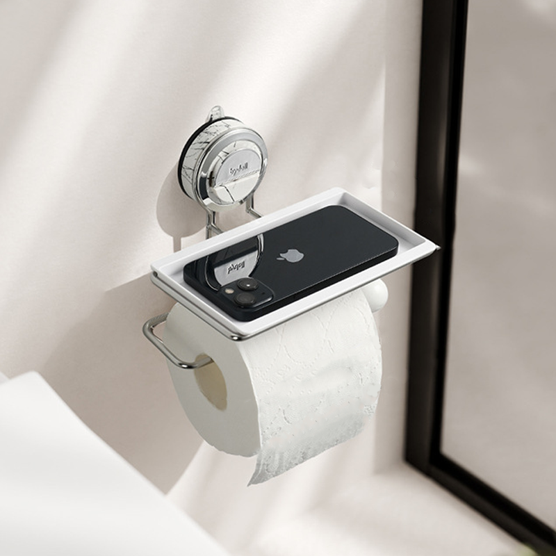 Easy Install Stainless Steel Toilet Paper Holder
