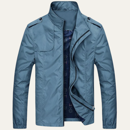 Men's Waterproof Cotton Denim Trucker Jacket