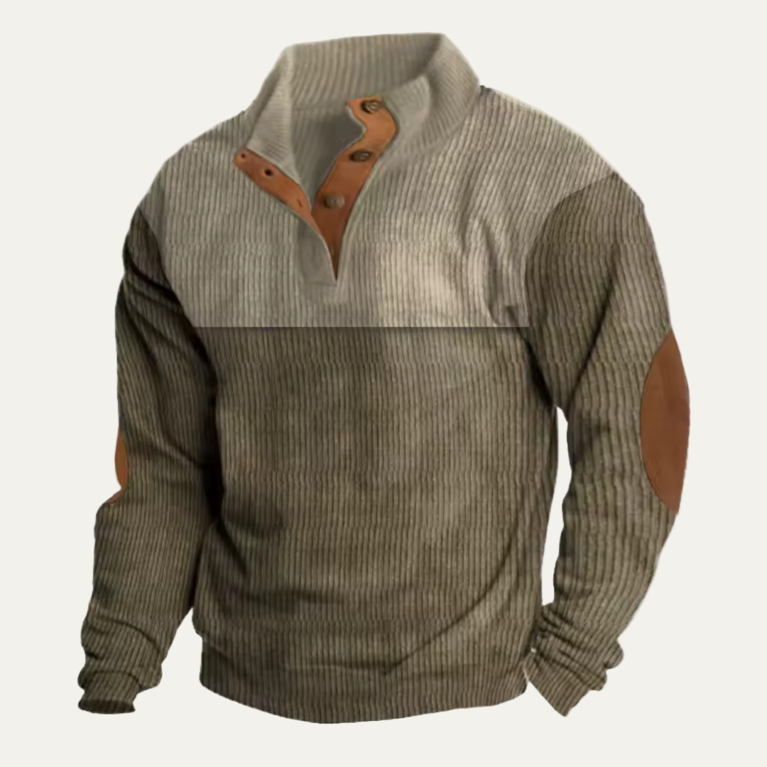 Relaxed Fit Crew Neck Casual Hooded Sweater