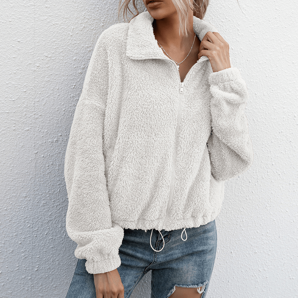 Cozy Fleece Hooded Winter Jacket
