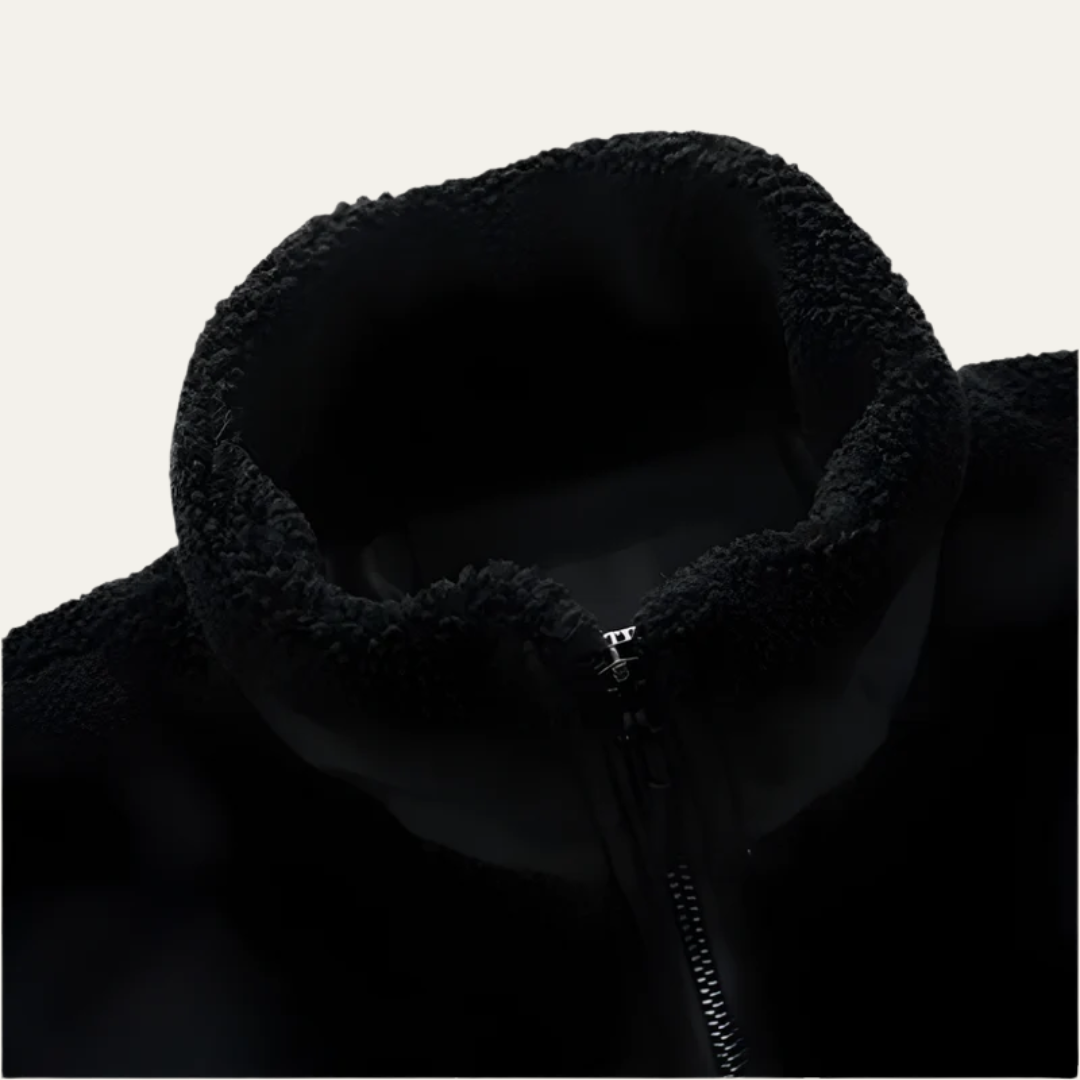 Warm Plush Fleece Men's Coat