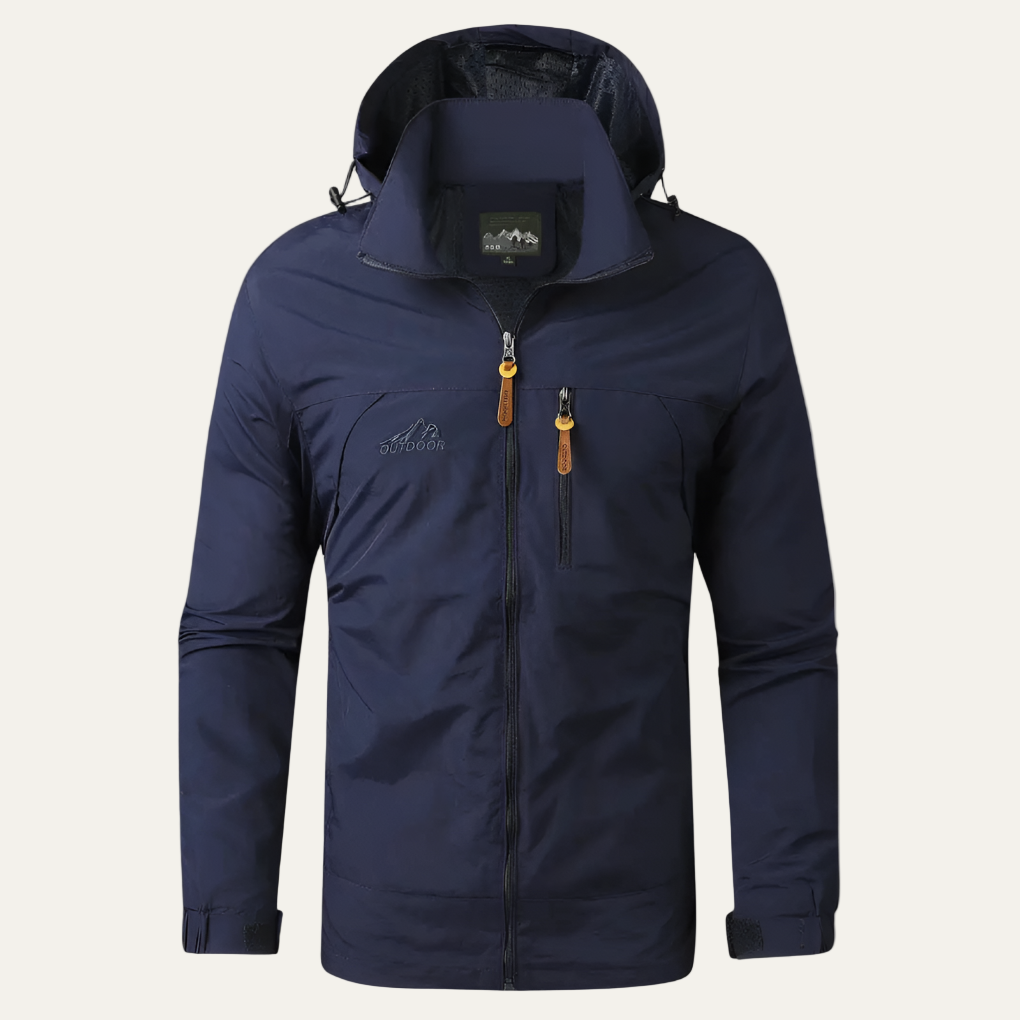Waterproof Men's Windproof Hooded Jacket