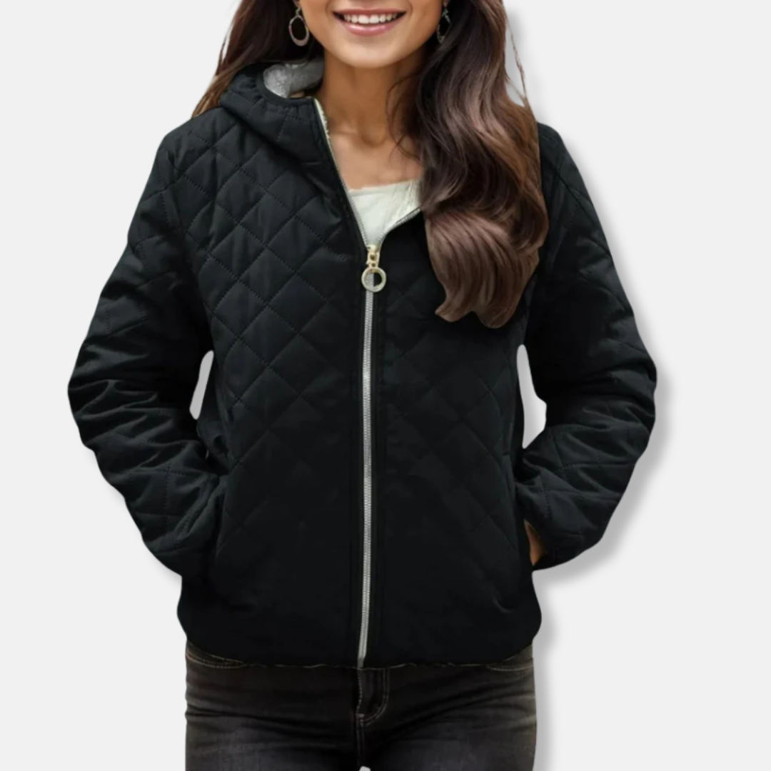 Warm Padded Hoodie Jacket