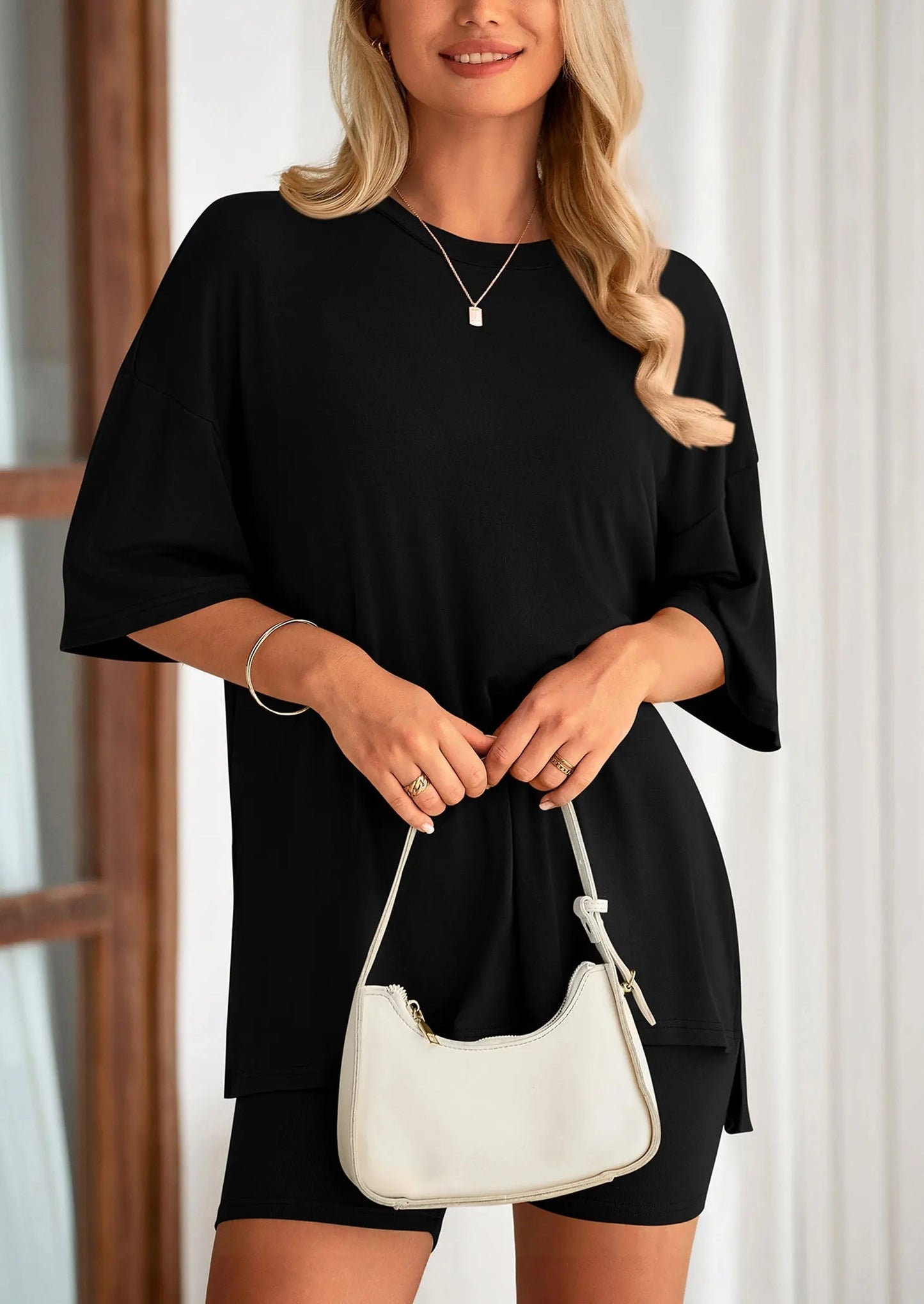 Comfy Summer Shorts Sleeveless Tank Two Piece Outfit
