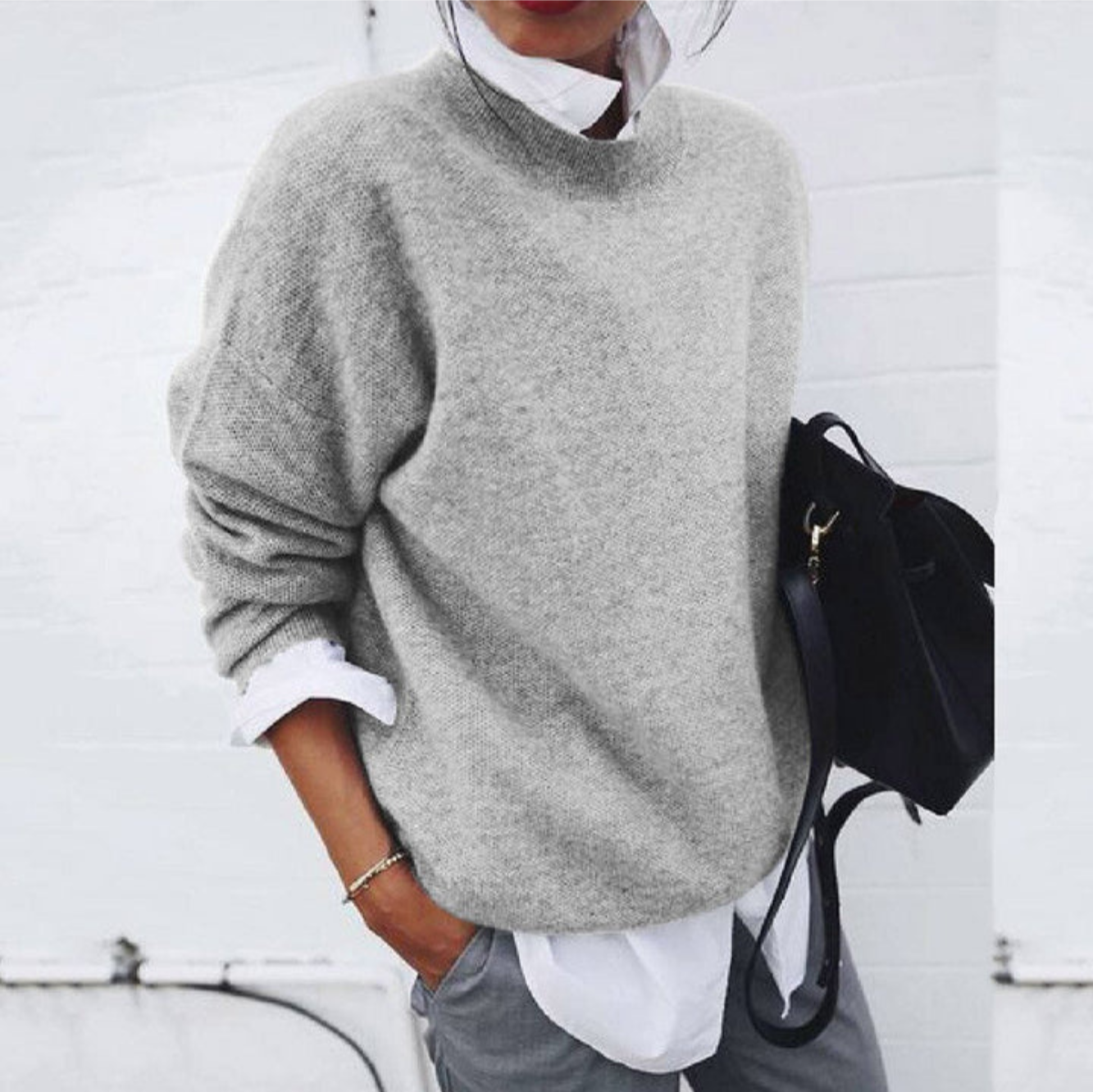 Cozy Women's Winter Knit Sweater