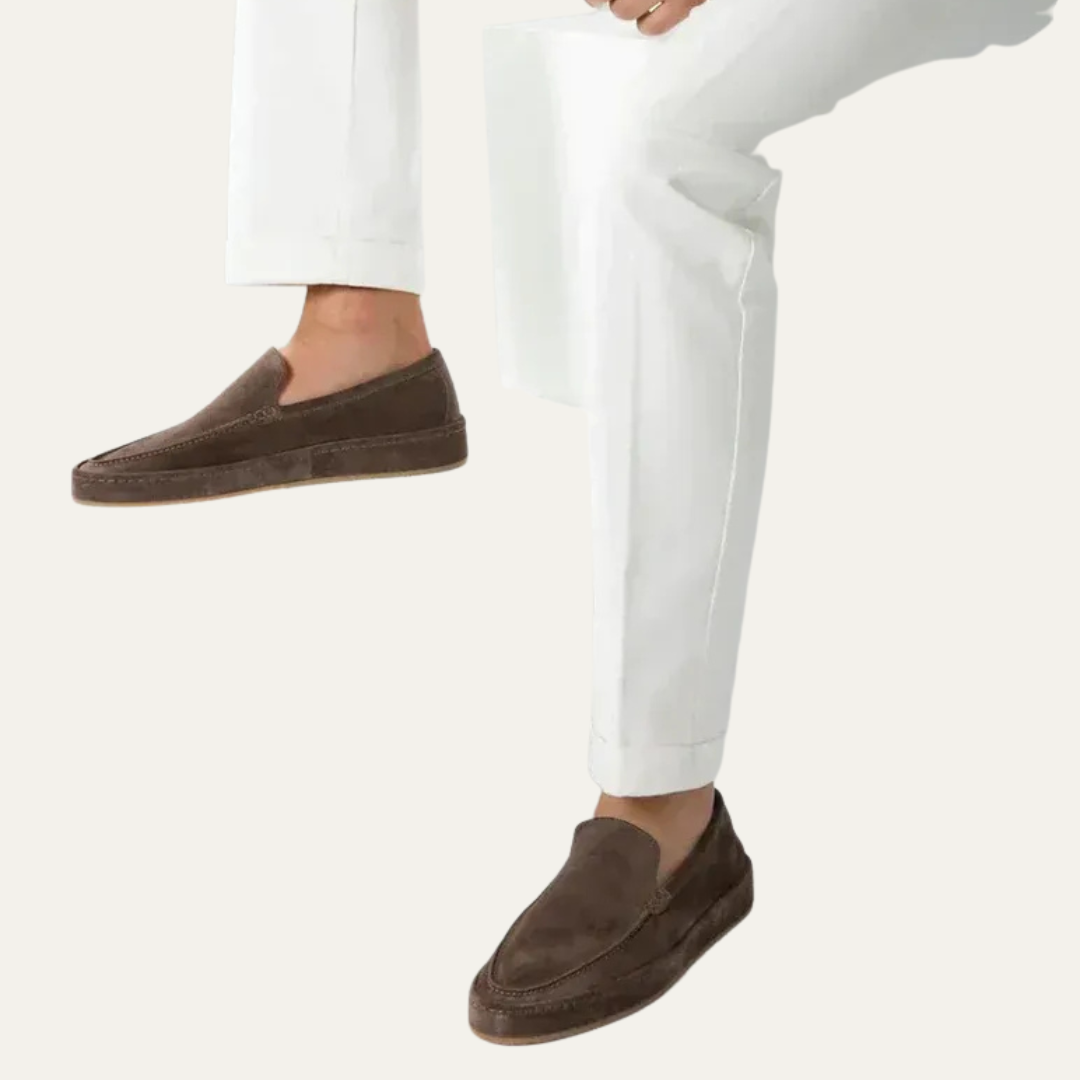 Men's Luxury Suede Slip On Loafers