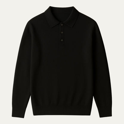 Luxury Soft Cashmere Polo Shirt
