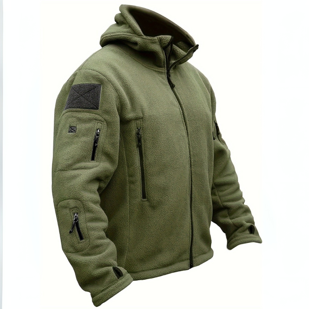 Warm Waterproof Men's Outdoor Fleece Jacket
