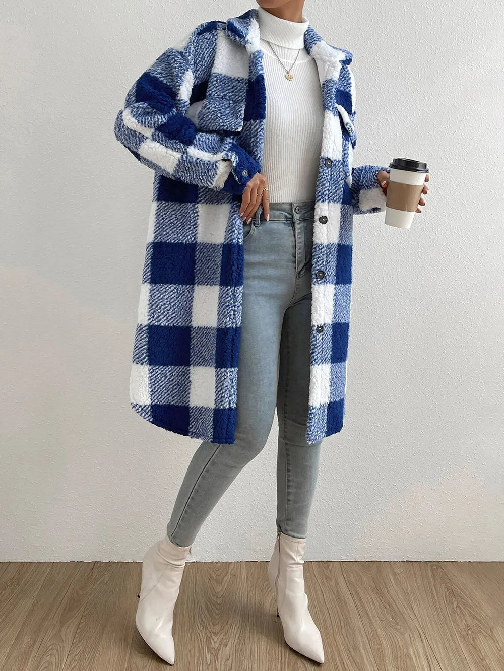 Comfortable Loose Fit Ladies Winter Coat