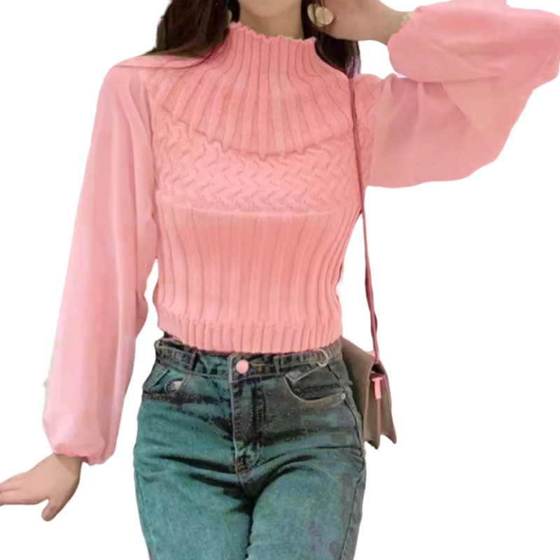 Cozy Ladies Sleeveless Turtleneck Sweater Vest
