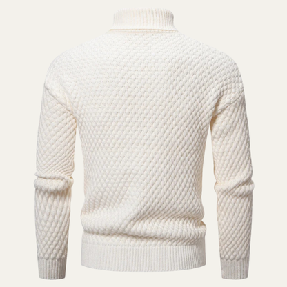 Classic Men's Slim Fit Wool Crew Neck Sweater