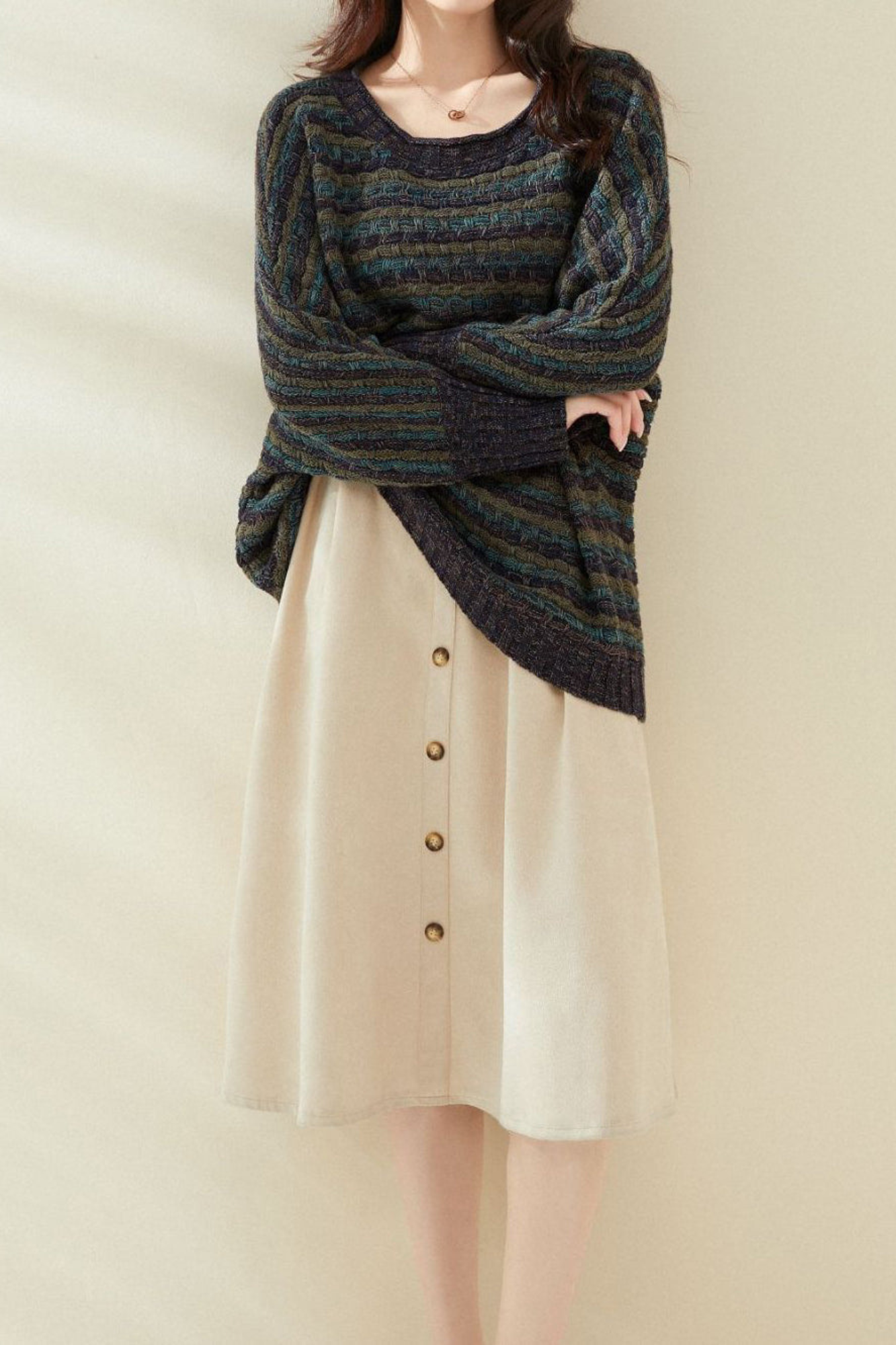 Cozy Ladies Soft Knit Sweater