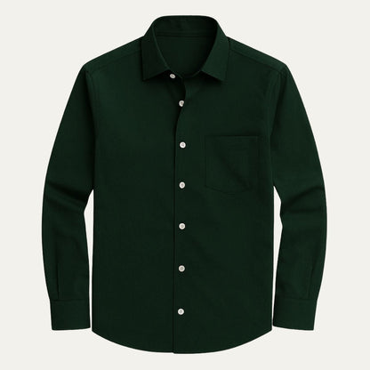 Luxury Cotton Classic Men's Dress Shirt