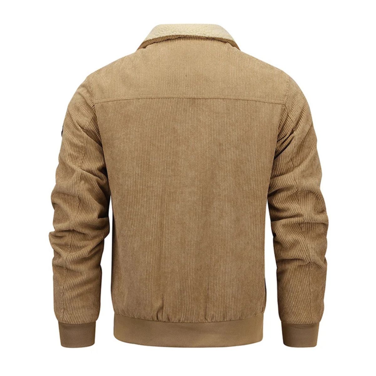 Warm Fleece Lined Classic Corduroy Mens Jacket