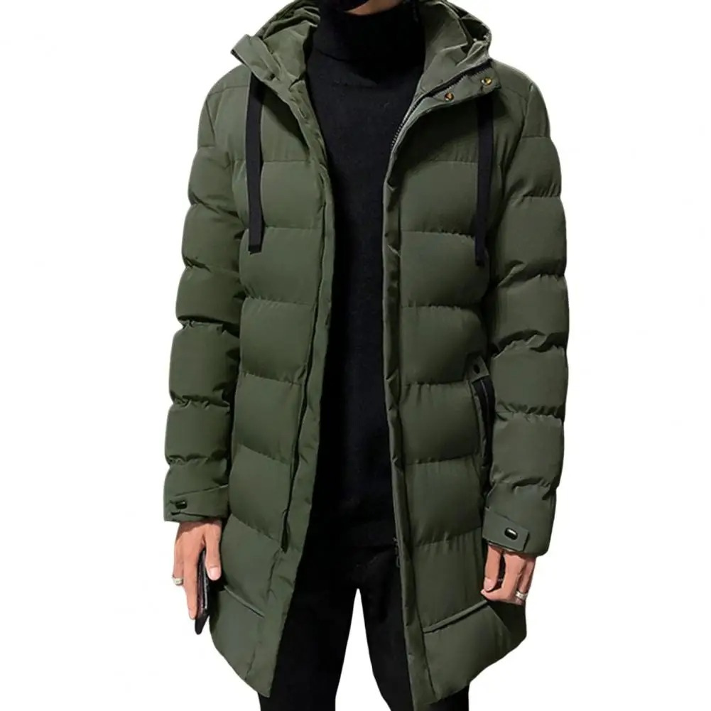 Insulated Water Resistant Mens Down Parka Jacket
