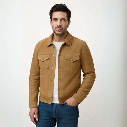 Soft Leather Men's Jacket