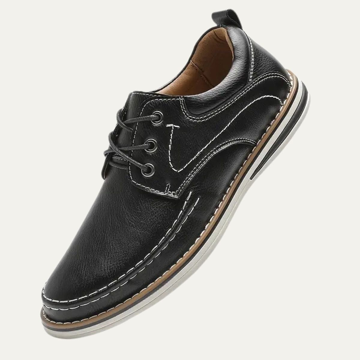 Comfortable Supportive Leather Walking Shoes