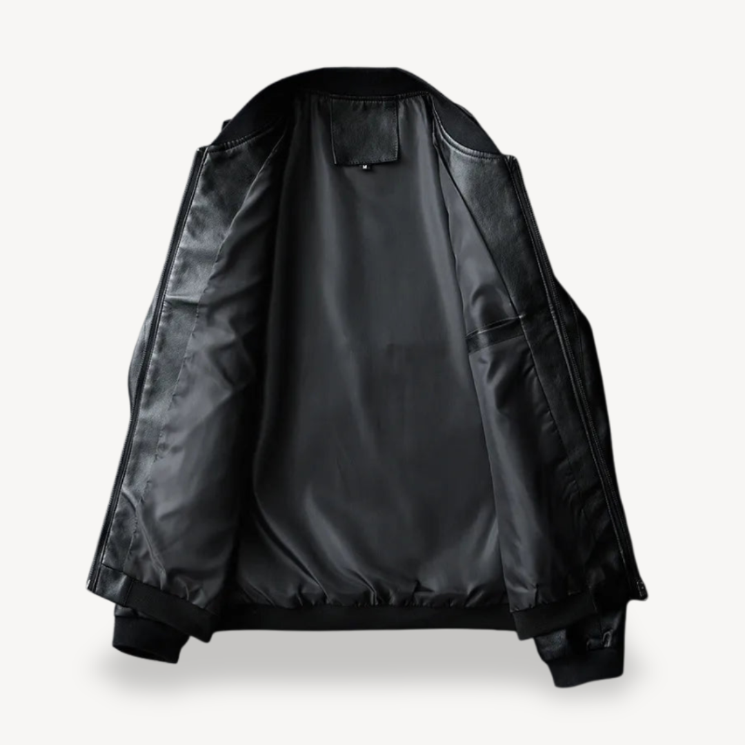 Men's Synthetic Biker Jacket