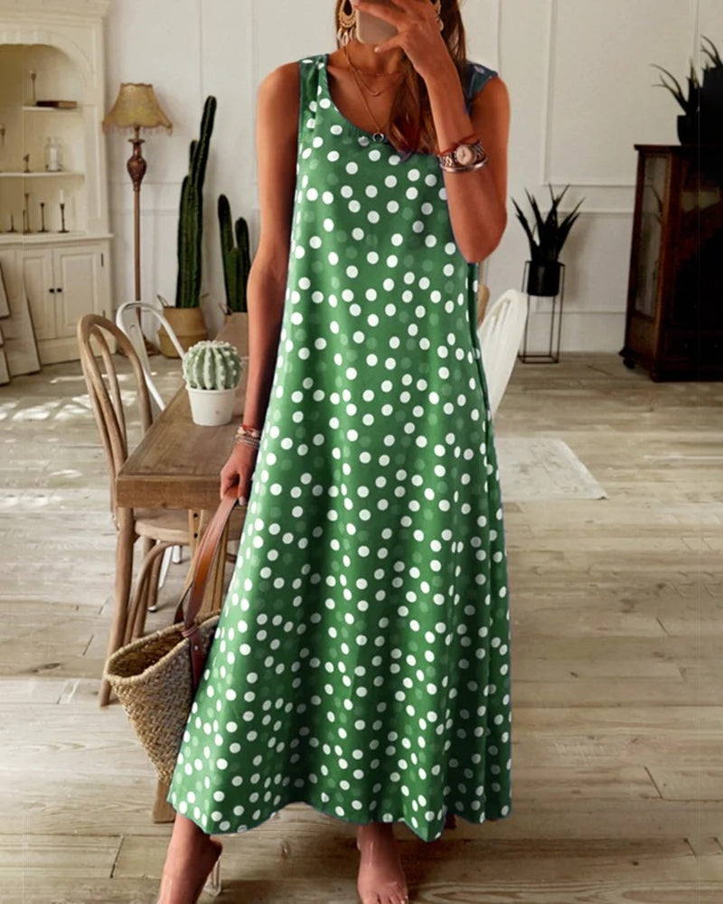 Beautiful Floral Maxi Dress for Ladies