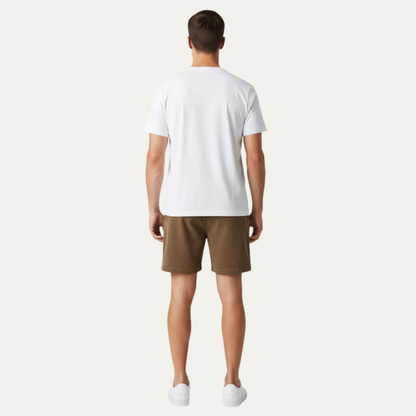 Men's Relaxed Fit Elastic Waist Shorts