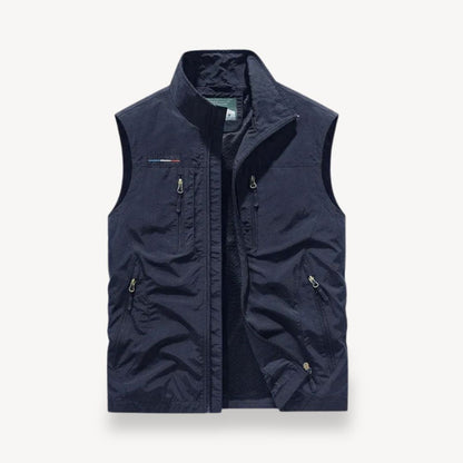 Breathable Mens Casual Sleeveless Jacket