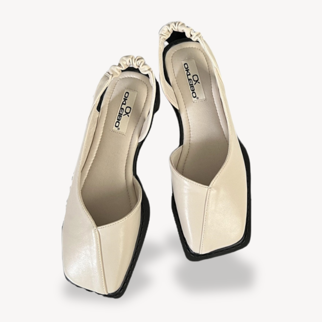 Ladies Classic Flat Leather Sandals