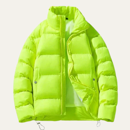 Men's Warm Thick Padded Parka Jacket