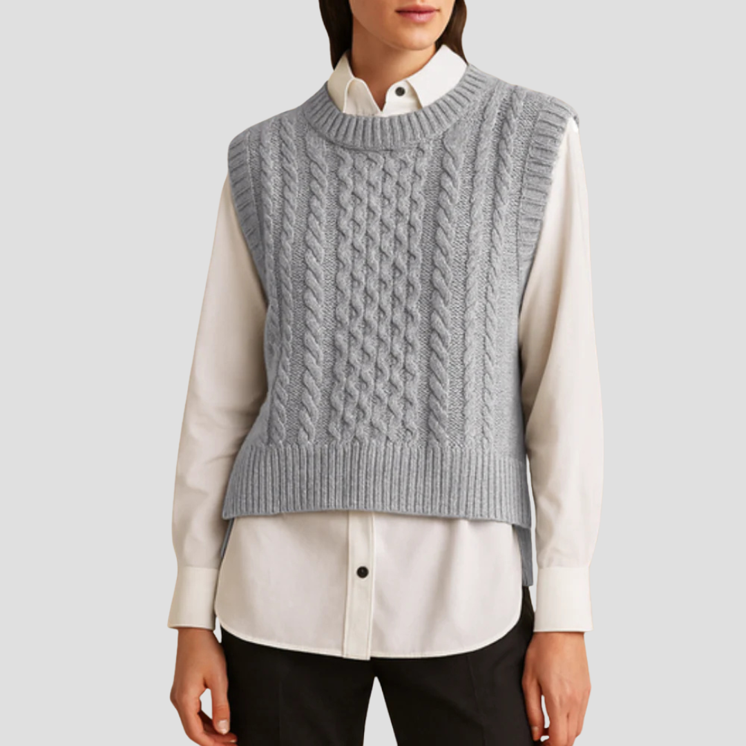Soft Knit Winter Sweater Vest