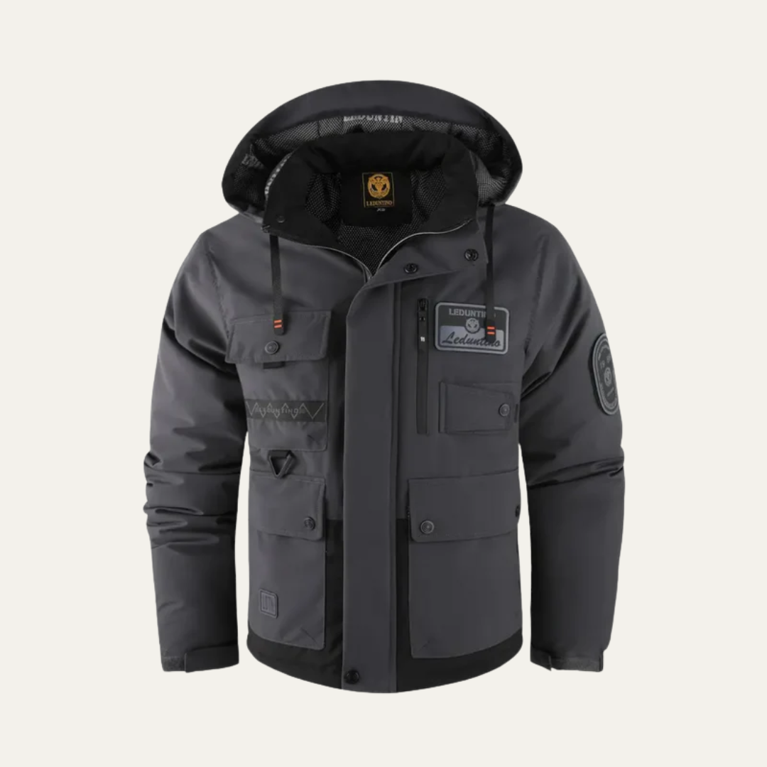 Waterproof Men's Outdoor Tactical Jacket with Hood