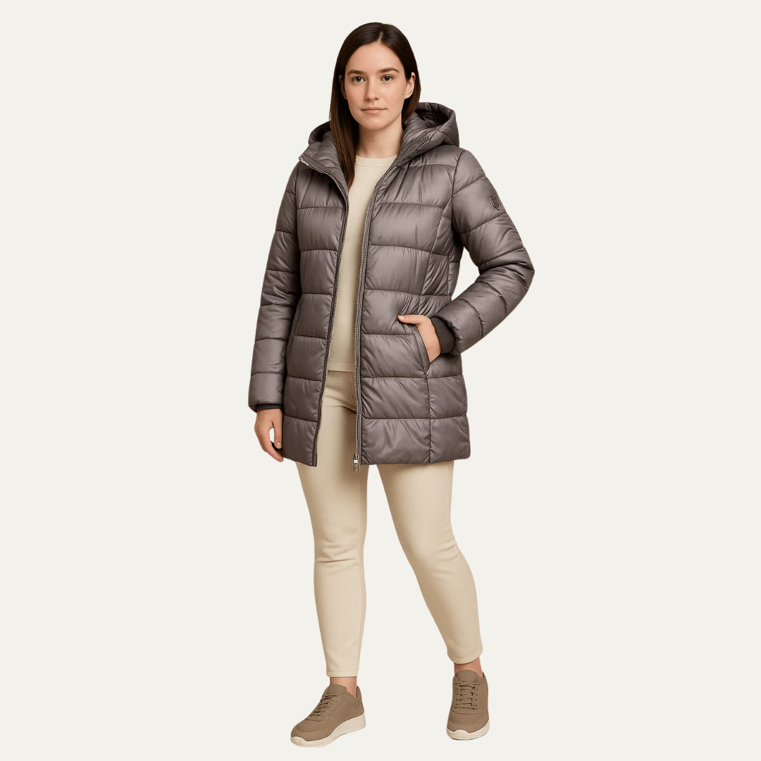 Ladies Insulated Hooded Winter Coat