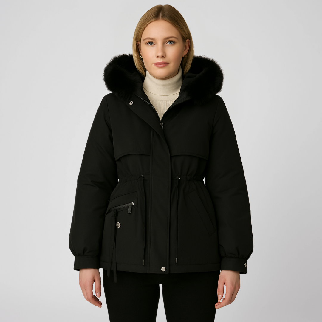 Warm Fur Hooded Winter Coat