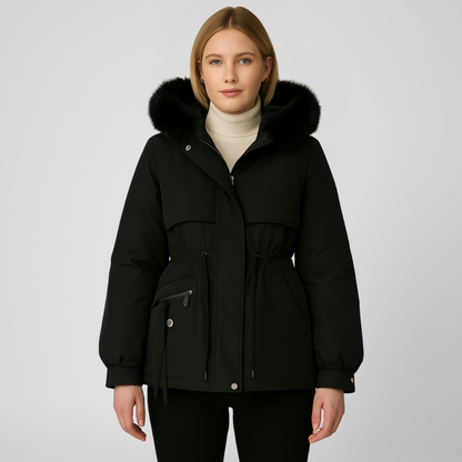Warm Fur Hooded Winter Coat