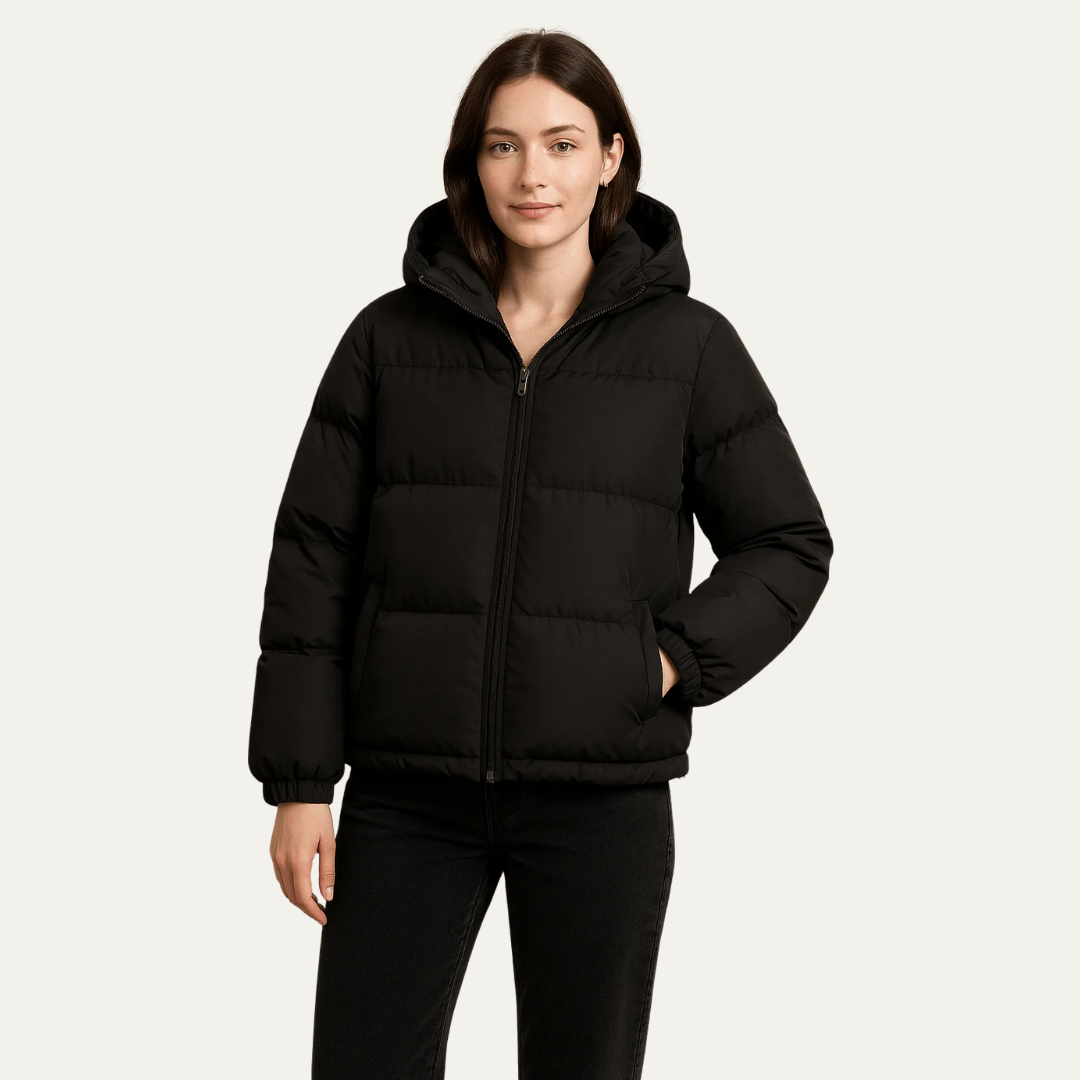 Relaxed Fit Women's Puffy Coat