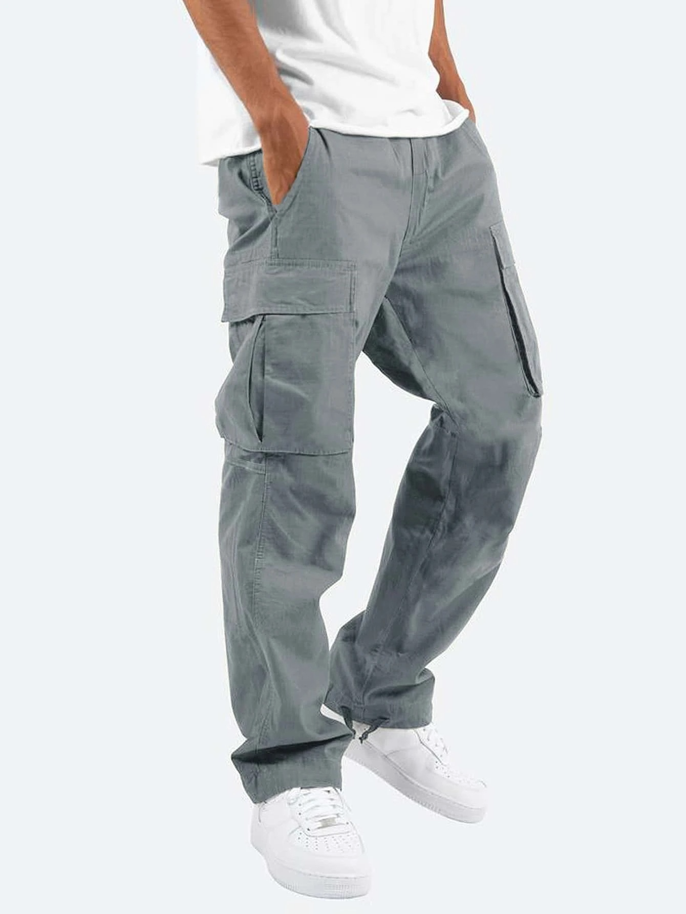 Practical and Durable Mens Cargo Trousers