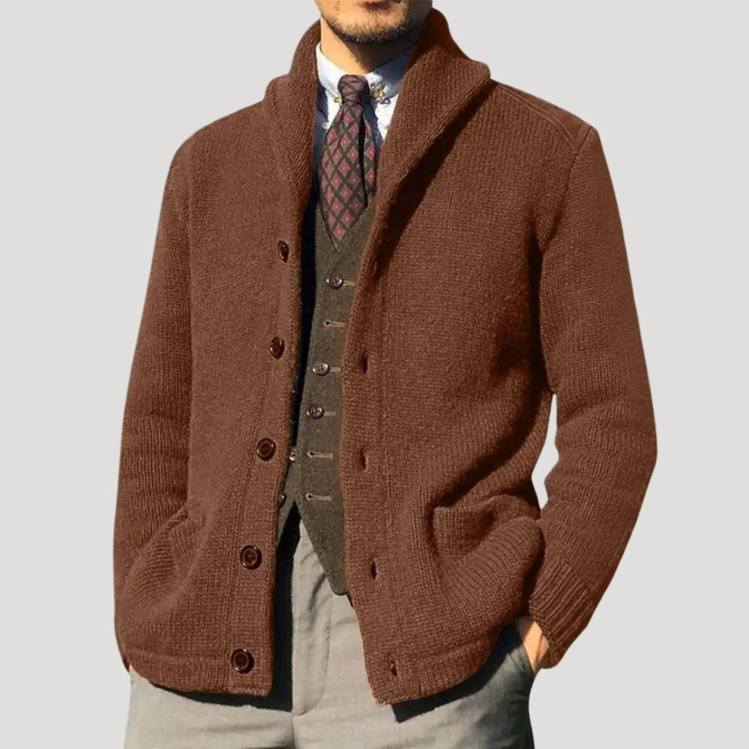 Soft Relaxed Fit Cardigan Sweater - OutfitLondon