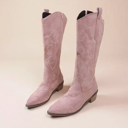 Fashionable Western Ankle Boots