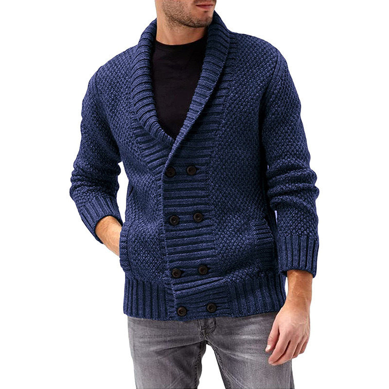 Soft Mens Cashmere Pocket Sweater