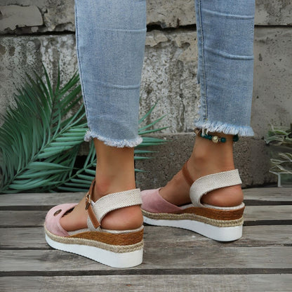 Comfortable Flat Suede Sandals for Women