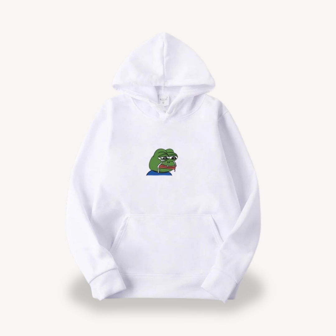 Funny Pepe Frog Mens Sweatshirt Hoodie